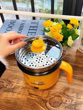 多功能电煮锅#超实用 ##煎炒蒸煮一体锅不粘锅 #厨房好物 #强烈推荐