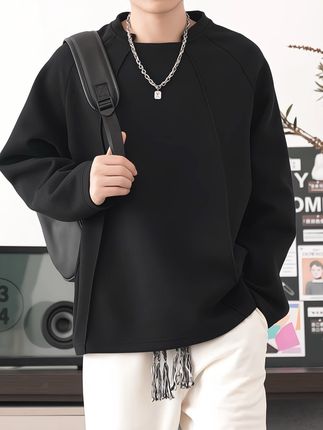 巨挺括宽松的直筒裤来喽#男生穿搭 #穿搭显年轻 #潮流穿搭 #ootd穿搭 #早秋穿搭