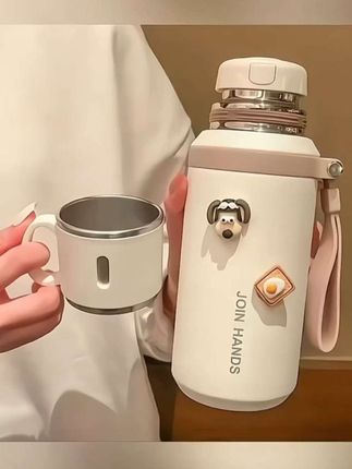 保温杯女新款2025高颜值大容量学生上学专用水杯女士便携316杯子#保温杯#高颜值大容量#学生水杯#便携水杯