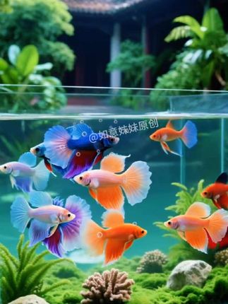 #孔雀鱼 #杂袍孔雀鱼 #宠物鱼 #养鱼日记 #水族