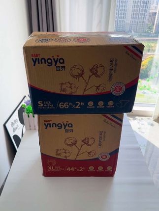 快快快!赶紧来薅#婴芽 纸尿裤的大羊毛!又薄又软又透气巨能吸,拍一到手两大包才这个价,刷到妈妈赶紧趁有库存赶紧囤 #超薄纸尿裤 #拉拉裤#萌娃必备屁粮