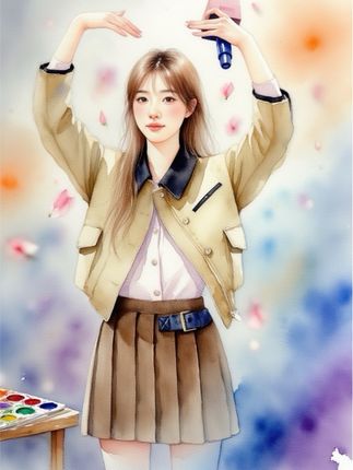 KSKM卡其色工装外套女2025早秋新款巴恩风灯芯绒拼接翻领宽松夹克#灯芯绒外套 #翻领拼接外套 #工装外套女
