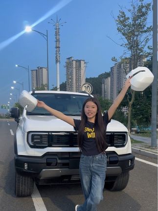 bj40两个塑料的黑耳朵给他换成白色的!感觉咋样!#全新bj40