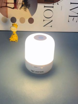 微笑鲨便携式双色温小夜灯LED柔光伴睡氛围灯可手提可充电#小夜灯 #居家好物