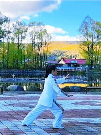 #钻石币充值 从随意到专注,太极让我遇见更好的自己。#杨式24式简化太极拳 #传承中华传统文化 #日常练习 #坚持锻炼给自己一个好身体 @玲萱