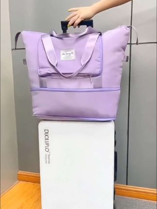 旅行包大容量可扩展套拉杆箱手提包出差便携收纳包短途便携行李袋#旅行包 #可套拉杆箱旅行包 #收纳包 #便携行李袋