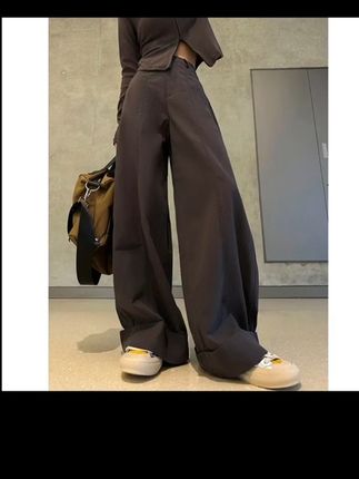 #复古显瘦牛仔裤 动感少女美式复古时尚水洗直筒休闲裤女2025初秋新款显瘦阔腿裤子#周末休息穿搭 #显瘦显高显腿长 #显瘦裤子 @DOU+小助手