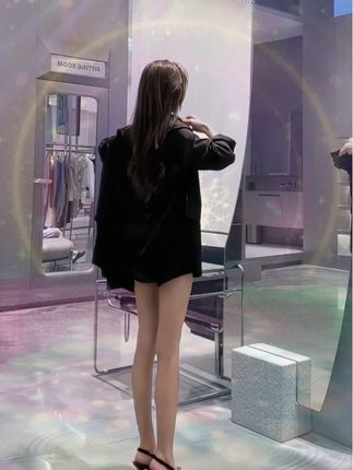 早秋姐感穿搭气质#让人一眼沦陷的高级感#早秋姐系穿搭#西服配短裤 #黑色系御姐穿搭