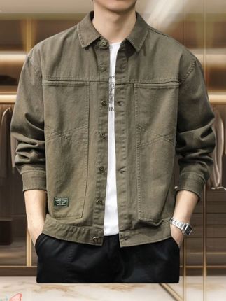 #男士工装夹克#男士休闲衬衫外套#品质男装#穿出高级感