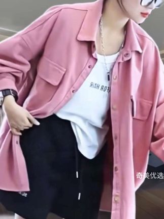 #休闲百搭 #减龄气质 长袖衬衣