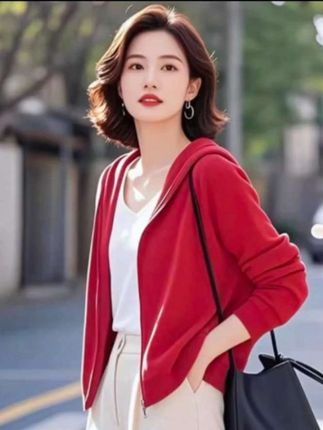 #今日新款推荐 #长袖薄款卫衣女 #时尚穿搭 #靓丽出街