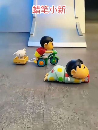 可爱的蜡笔小新,这也太招人稀罕了吧#母婴好物推荐 #儿童玩具#蜡笔小新