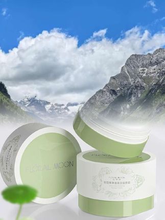 花妍丽积雪草净澈清洁按摩霜保湿深层收缩毛孔清洁净透润肌#清洁霜#不刺激