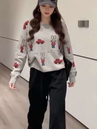 #秋季新款 #套装穿搭 #宽松显瘦 #时尚洋气 #超好看