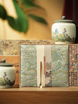 #茶叶包装礼盒#陶瓷罐#茶叶礼盒