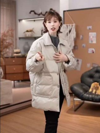 #休闲小众羽绒服#减龄气质 #穿出自信穿出美丽 #做工精细 #洋气减龄 #这也太好看了 @DOU+小助手