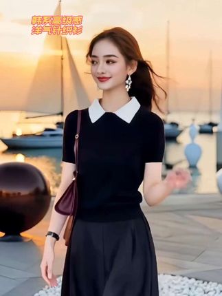 #夏季穿搭 #时尚减龄穿搭 #上衣穿搭 #洋气小衫 #解锁职场穿搭