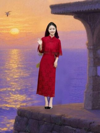#早秋不费力显贵穿搭 #优雅气质 #婚庆礼服 #好身材好气质 #婚礼妈妈礼服