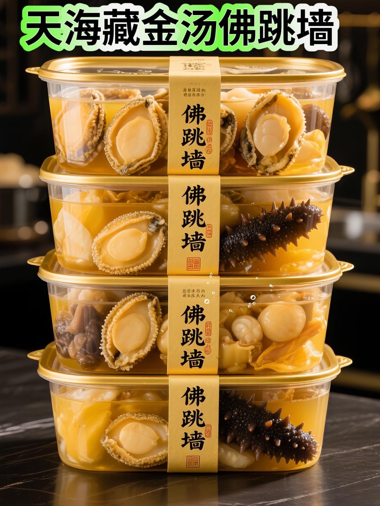 不愧是知名品牌,才能做出如此汤汁浓郁的佛跳墙!谁懂这一口含金量啊!整只鲍鱼 海参 花胶滑菇 熬制而成,汤汁浓郁色泽金黄明亮,平时用来拌米饭面条吃美味可口,上锅蒸个十来分钟就可以吃了,方便又美味!#美食推荐 #抖音美食推荐官 #快来一起尝个鲜 #金汤佛跳墙@抖加🔥上热门🔥dou+🔥热点宝