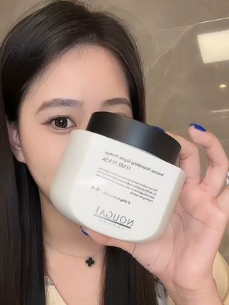 在家就能养出柔顺有光泽的头发#头发护理 #nougat发膜 #NOUGAT蛋白发膜 #养发 #护发