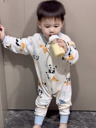 幸福有很多种,比如有一个可爱的儿子#亲子日常 #萌娃穿搭 #宝宝睡袋 #家居服 #母婴好物
