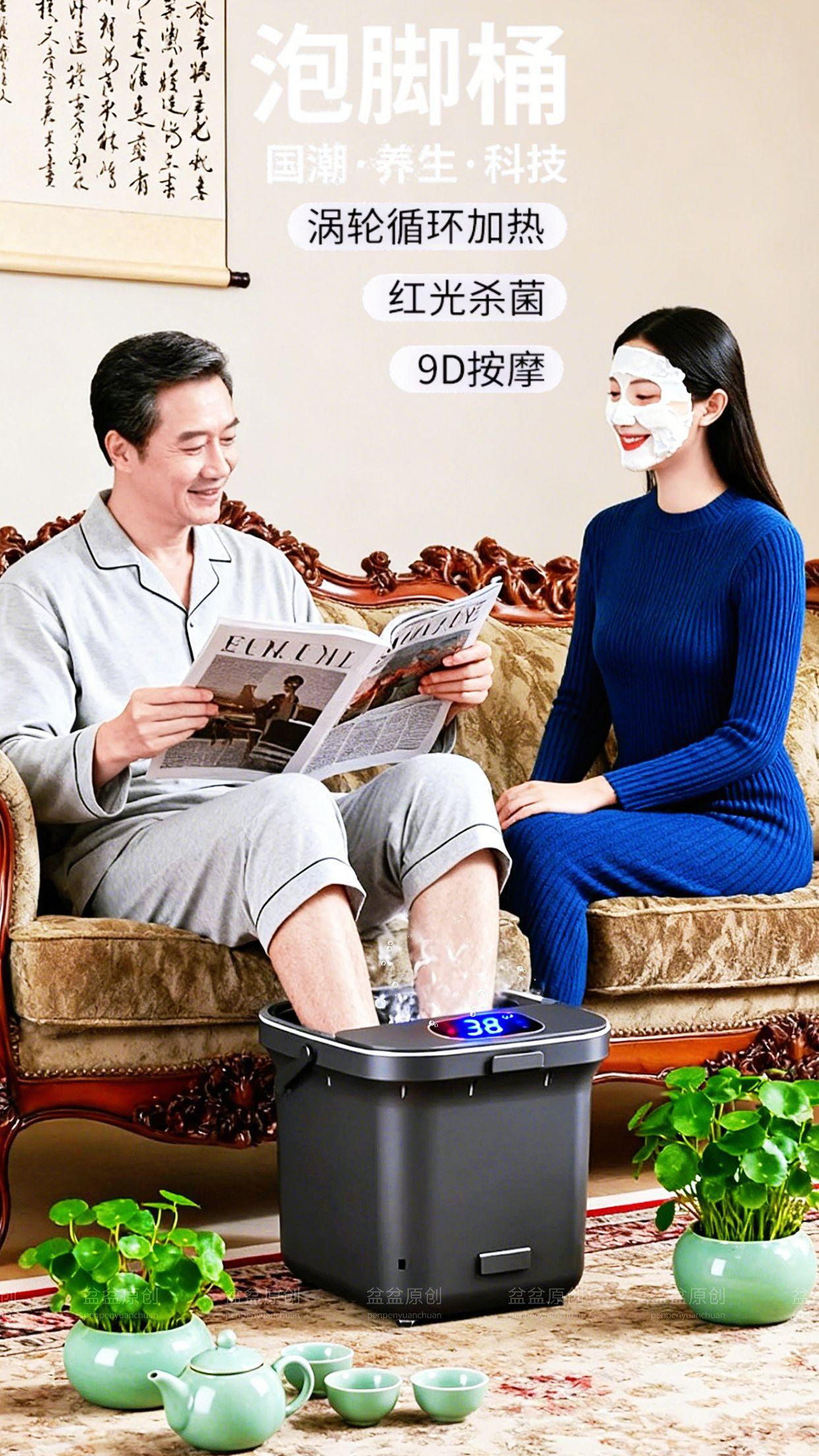 小米有品全自动泡脚桶卖爆了。🔥睡前充电站!小米有品生态链泡脚桶太懂放松了~ 🌡️ 恒温守护:35-47℃精准控温,久泡不凉,热水始终包裹双脚。 💆 深度解乏:仿人手电动按摩,从脚跟到脚趾的穴位都被照顾到,按走一天疲惫。 ✨ 贴心细节:UV杀菌全家放心用,深桶能泡到小腿,用完还能轻松收纳 。 睡前泡10分钟,暖到心里好入眠!#足浴桶 #家居好物 #健康生活 #泡脚 #泡脚的好处
