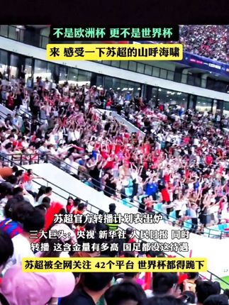 #足球的魅力 #苏超
