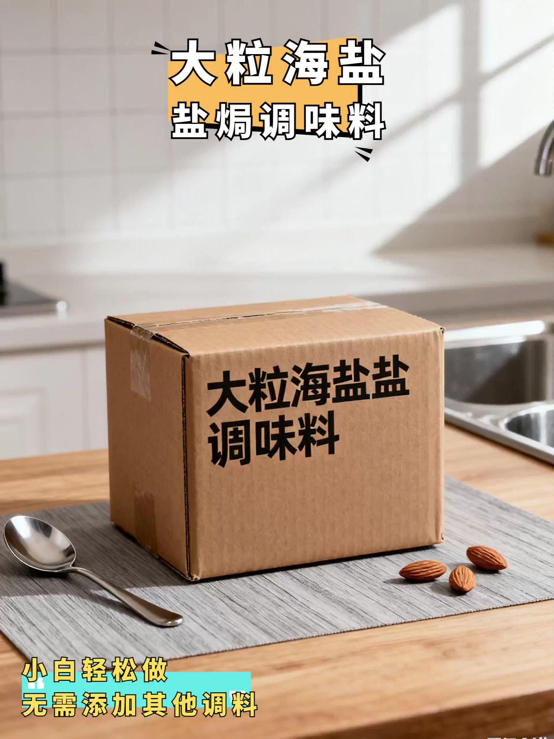 好物推荐,大粒海盐盐焗调味料。要是想吃盐焗鸡,你就用这种大粒海盐盐焗调味料,做出来的特别好吃!锅里放葱姜,加入这包大粒海盐盐焗调味料,炒出香味后放入洗净的鸡,开大火焗二十分钟就可以了。这样做出来的盐焗鸡非常美味,喜欢的朋友赶紧点击下方链接购买吧!太好吃了 家常菜 调味料 盐焗虾