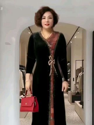 #无限回购的宝藏单品 #时尚妈妈精选 #高端大气 #喜婆婆喜妈妈婚宴装 #气质范
