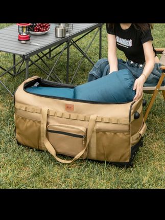 【现货】户外大容量拖轮包 加厚防泼水可扩容收纳包 带轮行李包#好东西一起分享 #户外大容量拖轮包#方便携带 #户外轻量化大容量拖轮包#户外爱好者必备神器