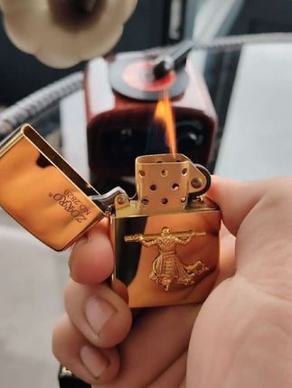 差点把手都烧到了!!!#佐罗打火机