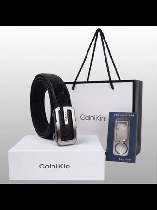 CALNIKIN皮带男真皮轻奢内扣自动扣腰带年轻人青年品牌商务潮裤带#皮带 #真皮皮带 #男士皮带