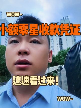 小额零星收款凭证 看这里！#无票支出 #企业所得税 #会计实操 #魏禾