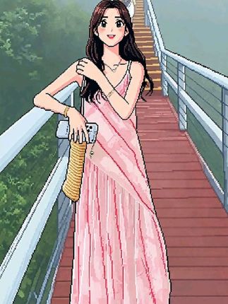 法式浪漫海边度假连衣裙,女夏2025新款,温柔超仙绝美扎染印花吊带裙#连衣裙#连衣裙穿搭 #扎染 #印花连衣裙