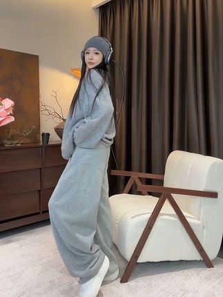 #慵懒风穿搭 #高级感穿搭 #显瘦裤子 #韩系穿搭