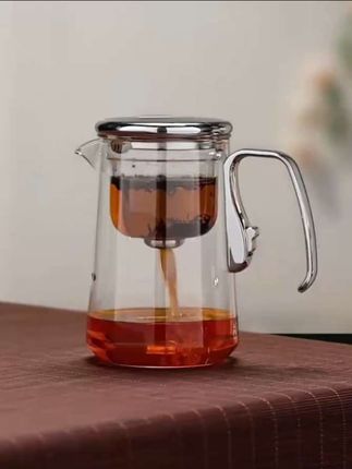 新款磁吸茶水分离飘逸杯泡茶壶玻璃高档茶壶飘逸壶#茶壶#茶具#泡茶杯#茶生活#茶具套装