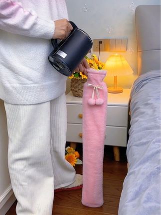 一壶热水就可以暖一整晚,怕冷的女生真的要准备一个#热水袋#超长热水袋#暖水袋#过冬神器