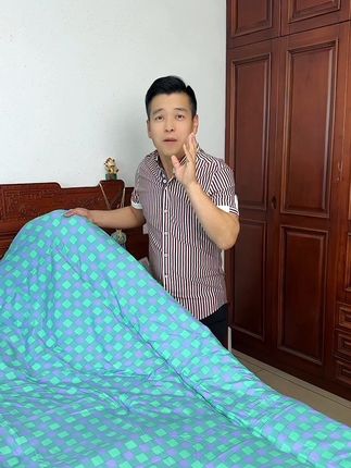 姐妹们被子准备好了吗?可以贴身盖的被子超舒服,还可直接机洗#居家好物 #家纺床上用品 #春秋被子冬被 #床上用品