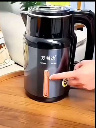 电热水壶#电热水壶 #316不锈钢烧水壶 #智能保温 #耐用快煮 #万利达烧水壶