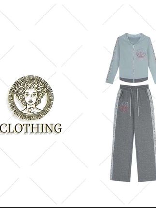 【CLOTHING/原创设计】B79555新款洋气百搭休闲套装  #衣服质量杠杠的好 #衣服套装漂亮喜欢推荐#衣服今年新款