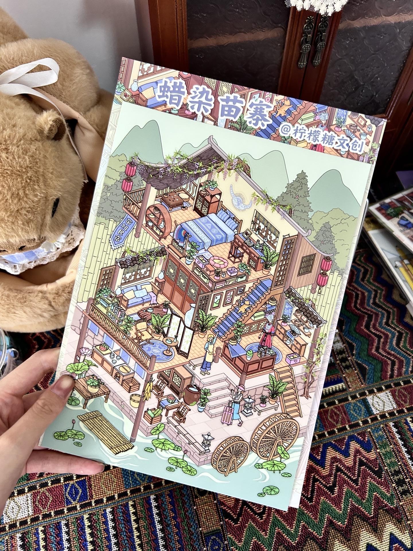 哇塞 这贴纸贴完效果太绝啦。#造景贴纸#柠檬糖文创 #柠檬糖