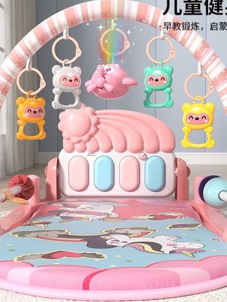脚踏钢琴新生婴儿玩具0-1岁健身架早教益智锻炼男女宝宝3-6 #脚踏钢琴架#婴儿健身架玩具#早教益智锻炼玩具#儿童成长必备#玩具推荐