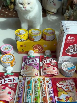 平时买不起的地狱厨房,居然出了这么超值12件的湿粮礼包,小猫嘎嘎爱炫#萌宠好物 #吃货猫 #猫零食