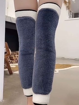 俞兆林加绒保暖护膝盖防寒护腿关节套男女士中老年仿兔毛加长厚款#护膝 #护膝护腿 #俞兆林护膝 #护膝保暖 #加绒护膝