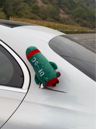 打击范围覆盖全球,发射🚀#东风5c#车贴#创意车
