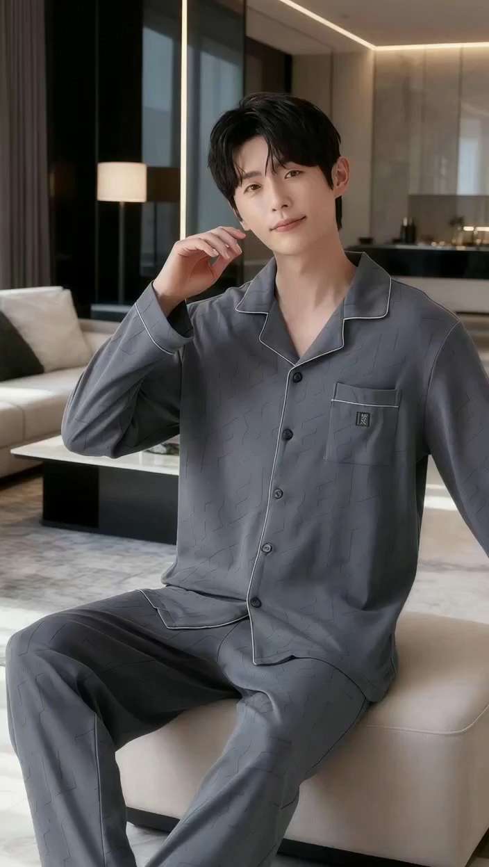 #帕兰朵男士睡衣#春秋季新款#轻奢休闲#大码可外穿家居服套装@DOU+小助手 @DOU+上热门 @抖加🔥上热门🔥dou+🔥热点宝