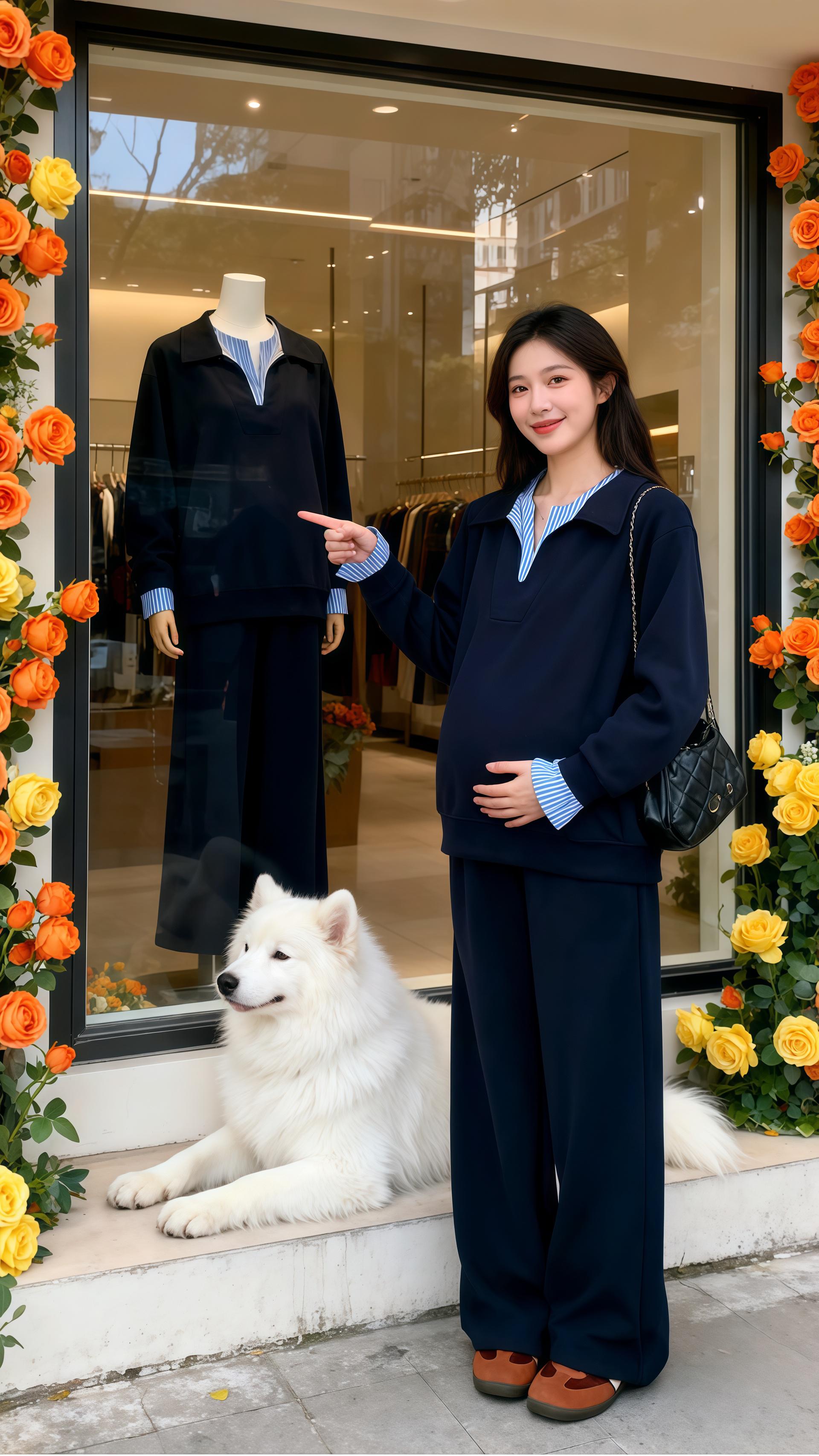 #孕妇装 #简约穿搭 #高级感穿搭  #ootd穿搭 #通勤搭配