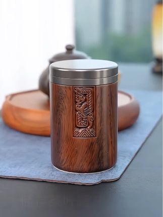 茶叶罐 小号便携普洱茶收纳储存罐 精品防潮迷你密封空盒#茶叶罐 #茶具 #茶生活 #茶道 #茶具好物推荐