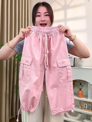 女童秋款纯棉工装裤!韩版宽松超洋气 女宝秋装裤子选这款!纯棉材质软乎乎,韩版工装版型超吸睛,宽松设计不勒身,外穿百搭又耐穿,秋季穿正合适~#女童穿搭 #女童裤子 #潮童必备 #高品质童装 #秋季遛娃好搭子