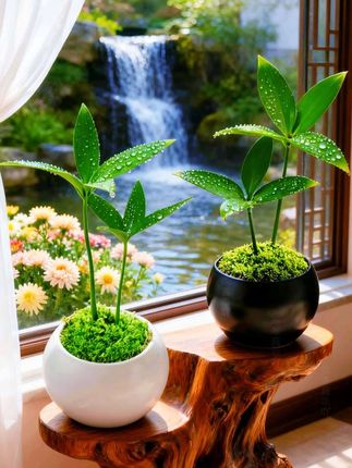 #竹柏四叶草 #绿植盆栽 #美不美你说了算 #桌面绿植小盆栽 #花卉绿植